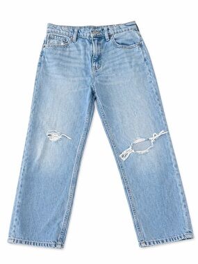 Old Navy Light Blue Ripped Kids Jeans